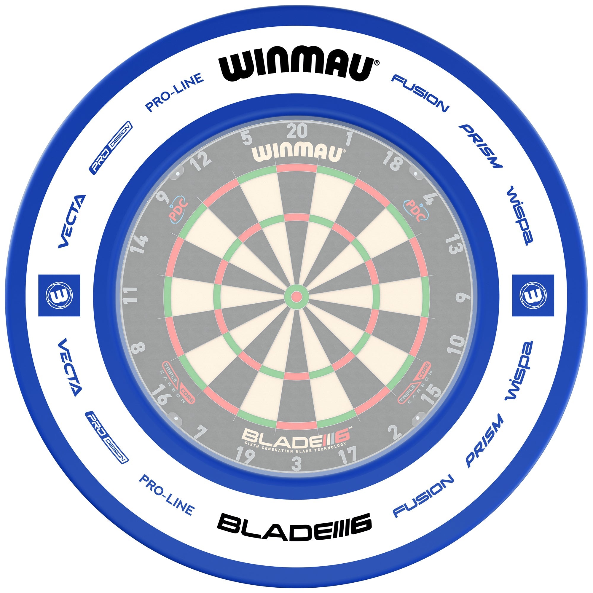 Pro-Line 2.0 Blue Dartboard Surround